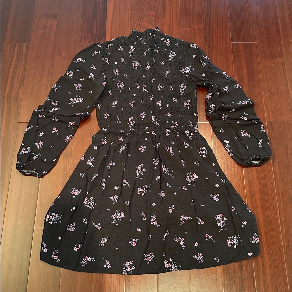 Wild Fable Black Floral Dress